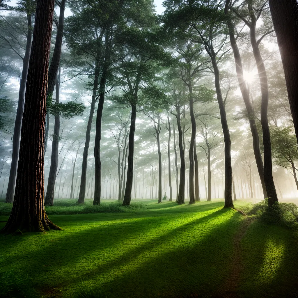 Interpretação de Sonhos: O que Significa Sonhar com Árvores? 2 Fotos floresta altas arvores raizes