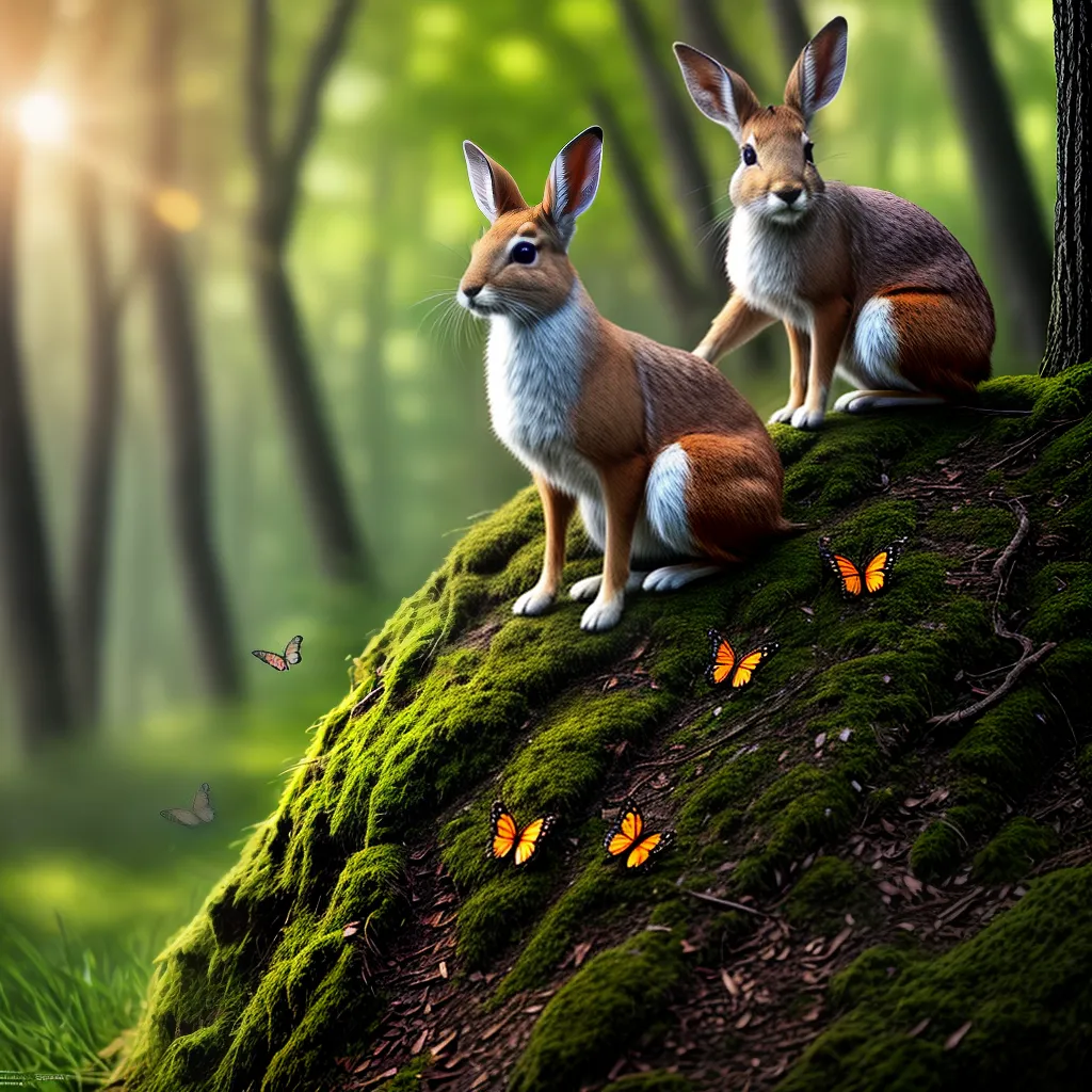 O Significado dos Sonhos com Animais e a Ecologia 3 Fotos floresta animais paz harmonia dreams