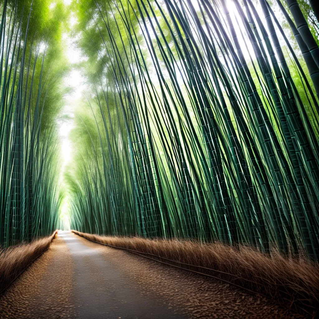 Fotos floresta bambu serenidade crescimento