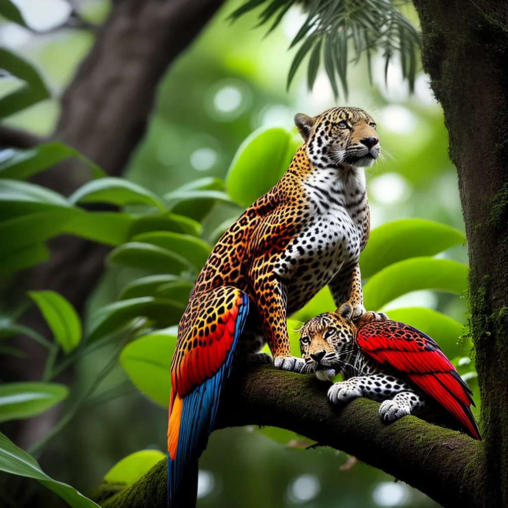 Fotos floresta brasil jaguar tucano queda dagua paz
