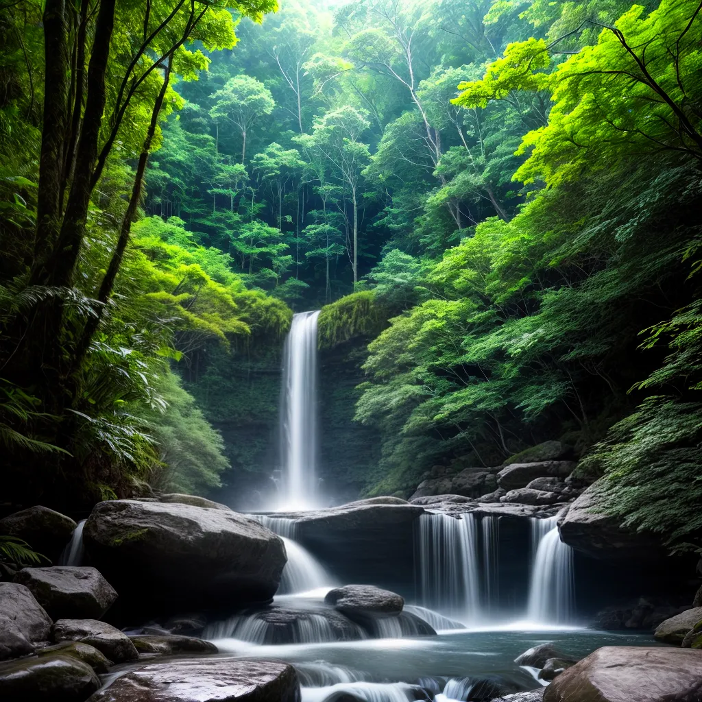 Desvendando o Significado de Sonhar com a Natureza Selvagem 2 Fotos floresta cachoeira paz natureza