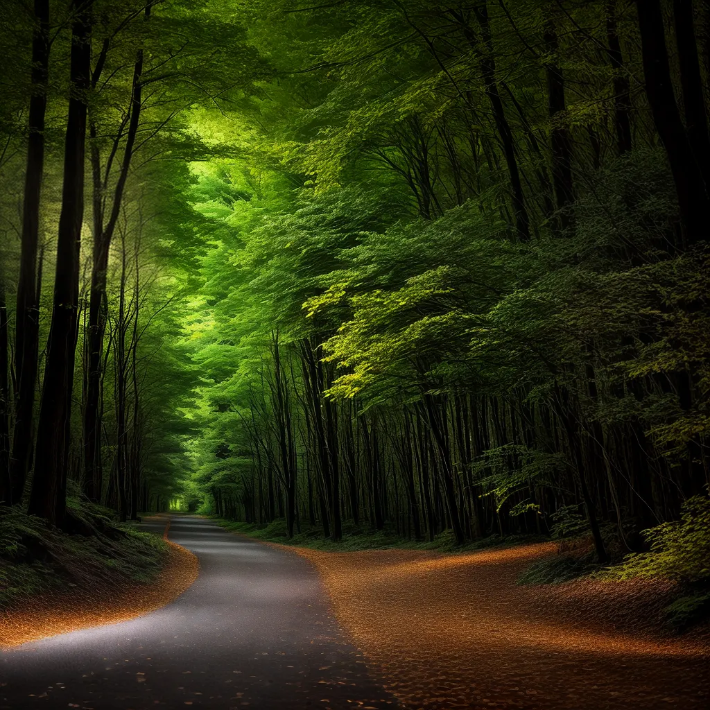 Fotos floresta fogo fadas luzes sonhos