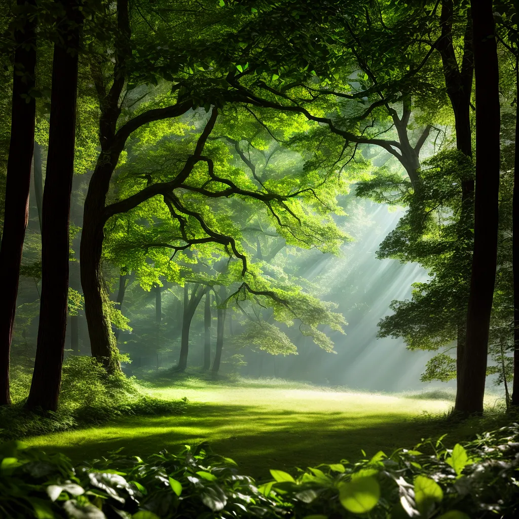 Fotos floresta folhagem coroa misterio