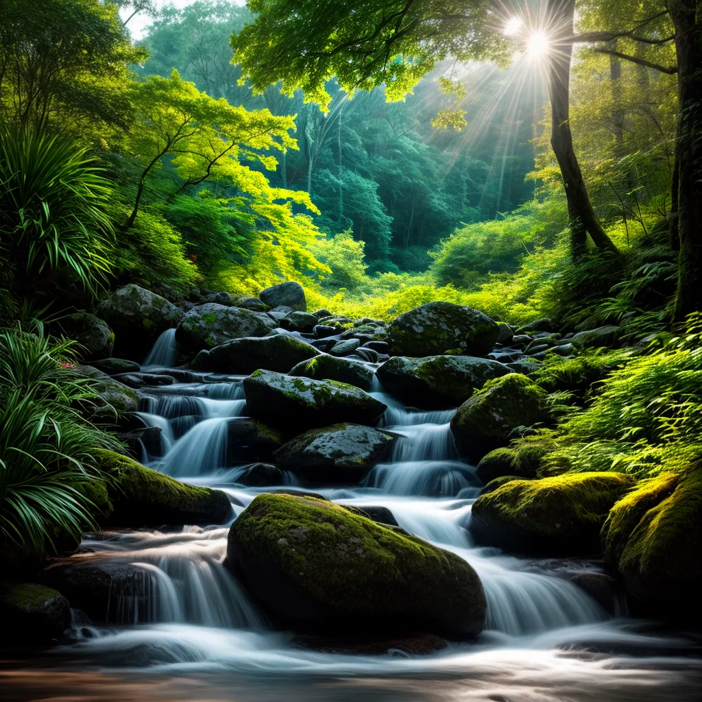 Descubra o Significado de Sonhar com Natureza e Frutas 6 Fotos floresta frutas riacho crescimento
