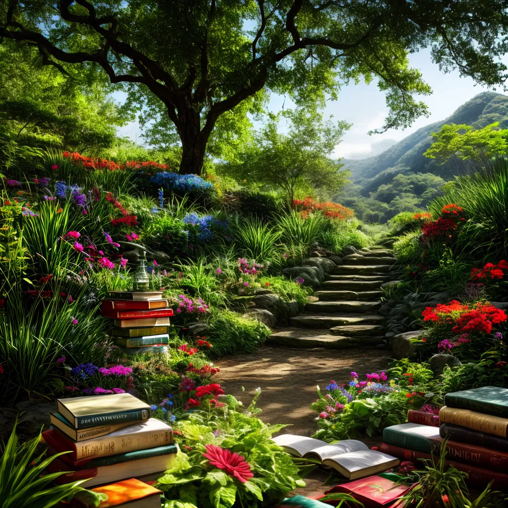 Fotos floresta livros botanica balburdia