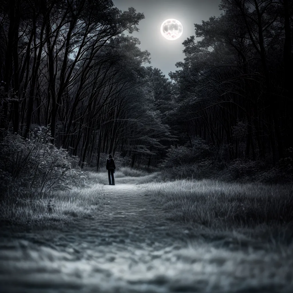 O que Significa Sonhar com Animais Noturnos? Descubra 5 Fotos floresta lua cheia olhos brilhantes