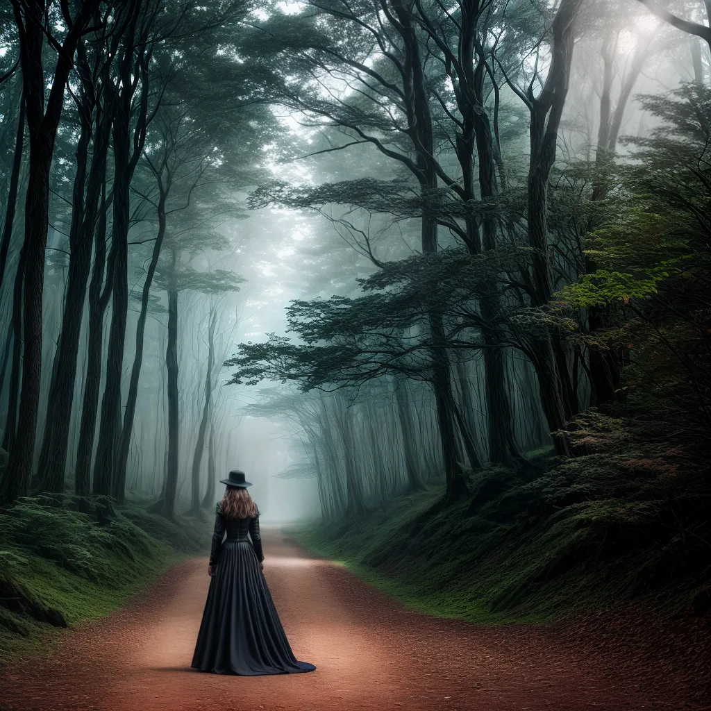 Irreprimível Inconsciente: Explorando o Profundo Significado dos Sonhos 2 Fotos floresta misteriosa caminho luz criaturas