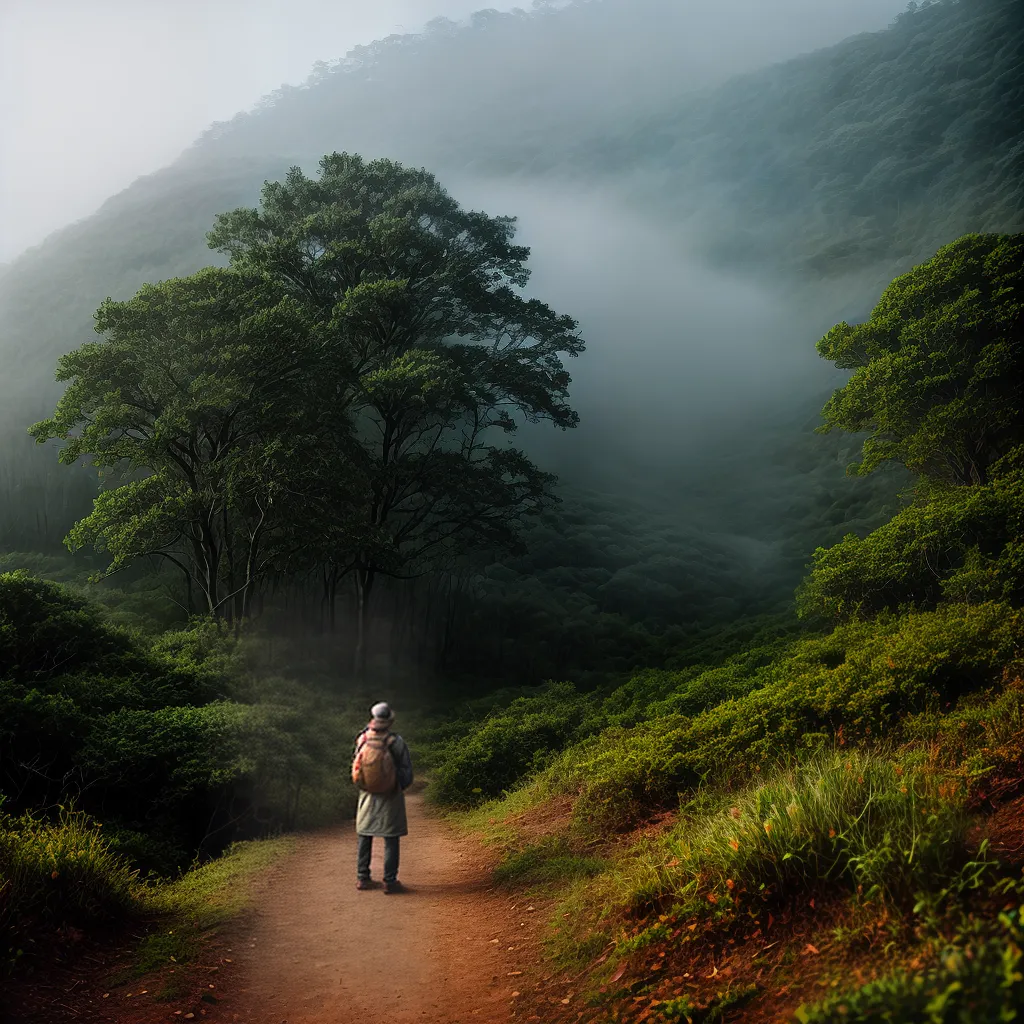 Fotos floresta misteriosa lanterna busca