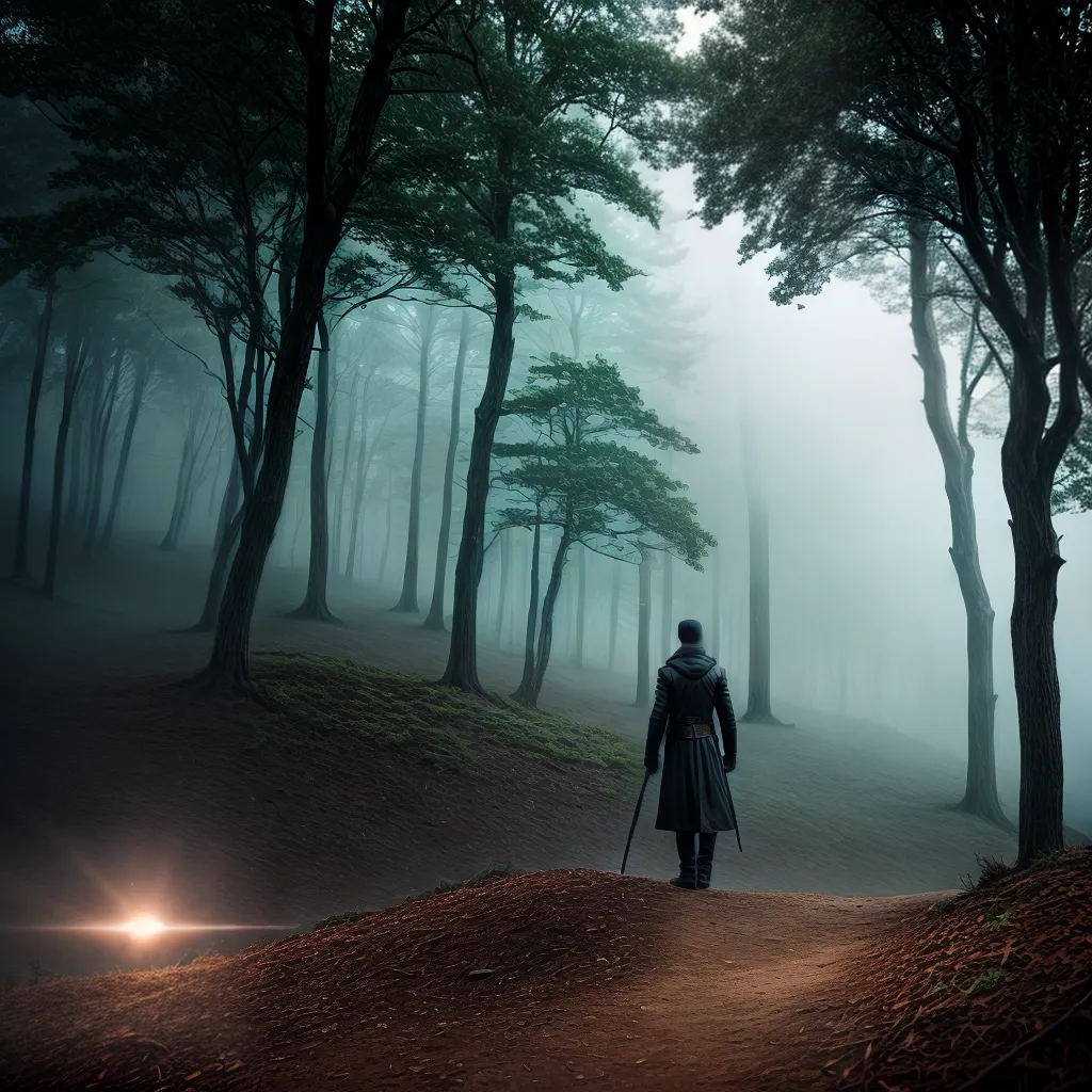 Desvendando o mistério dos sonhos com territórios desconhecidos 3 Fotos floresta misteriosa sonhador sombra