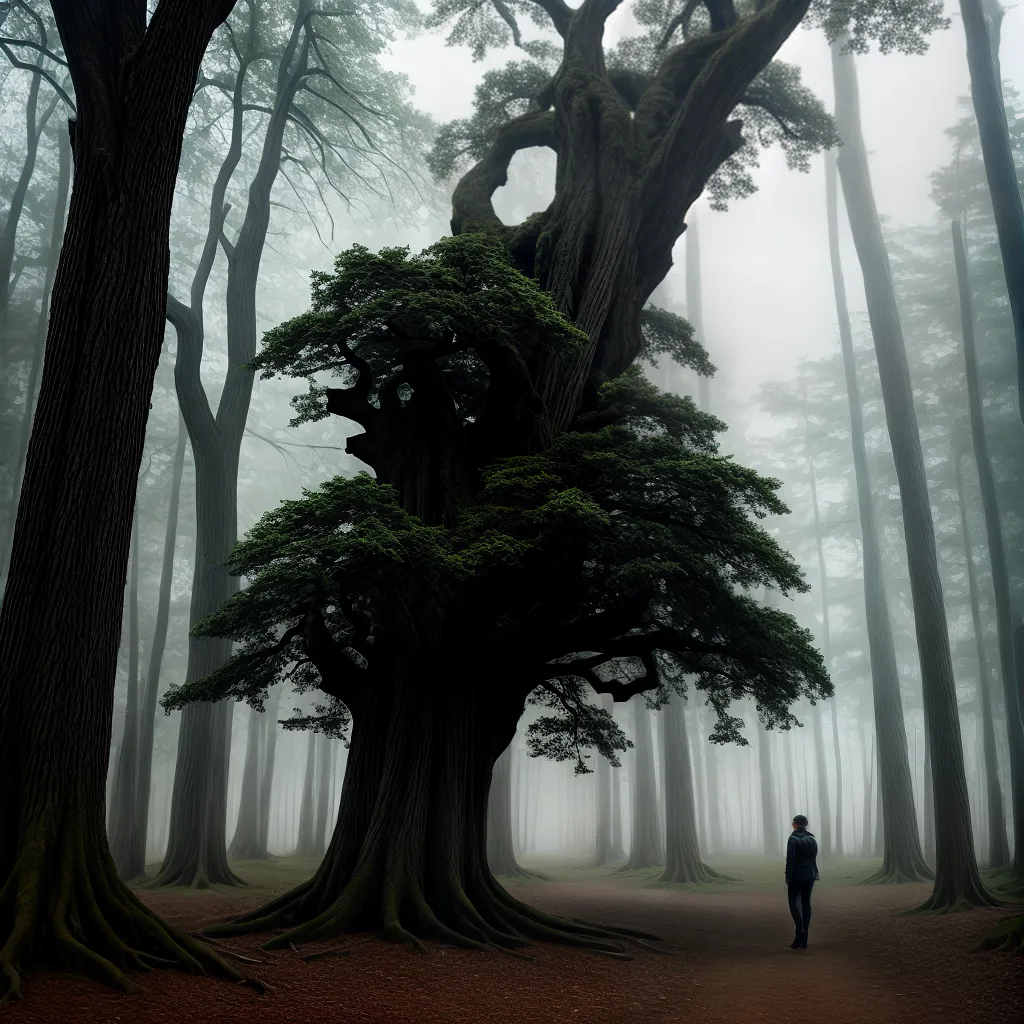 Fotos floresta misteriosa sonhos segredos