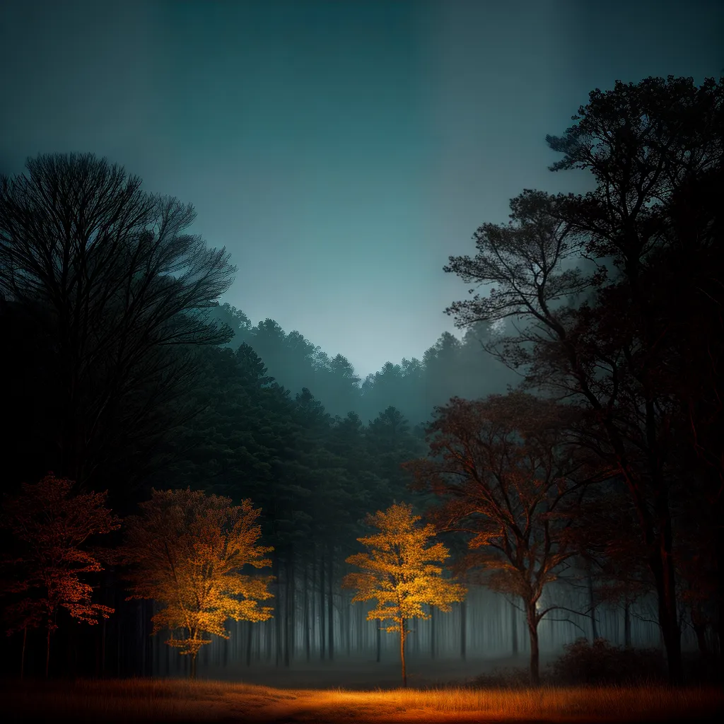 Fotos floresta noite lobo agulha sonhos