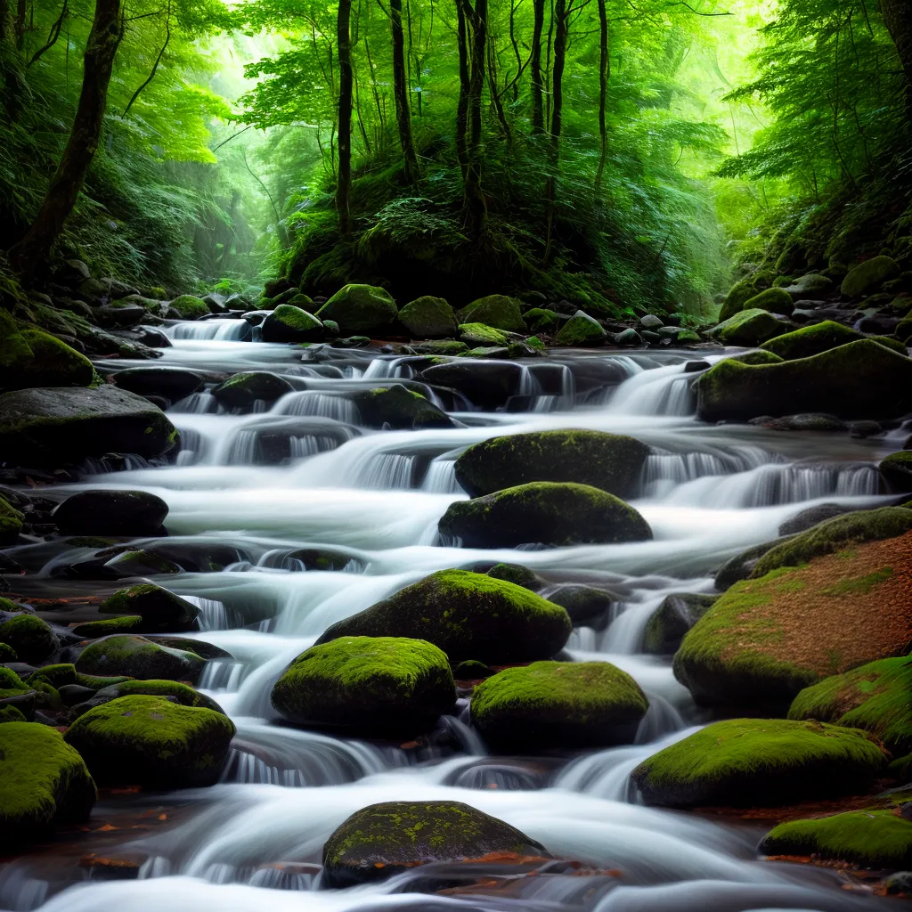 Natureza Exuberante: O que significa sonhar com transbordar de verde? 5 Fotos floresta rio agua natureza vitalidade