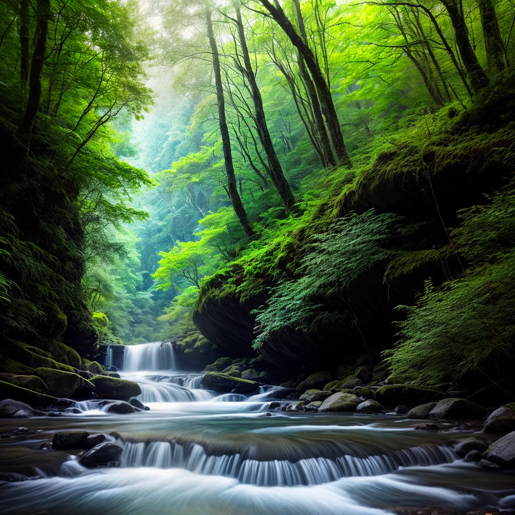 Desvendando o significado de sonhos relacionados ao Turismo Verde 4 Fotos floresta rio montanhas trilha natureza