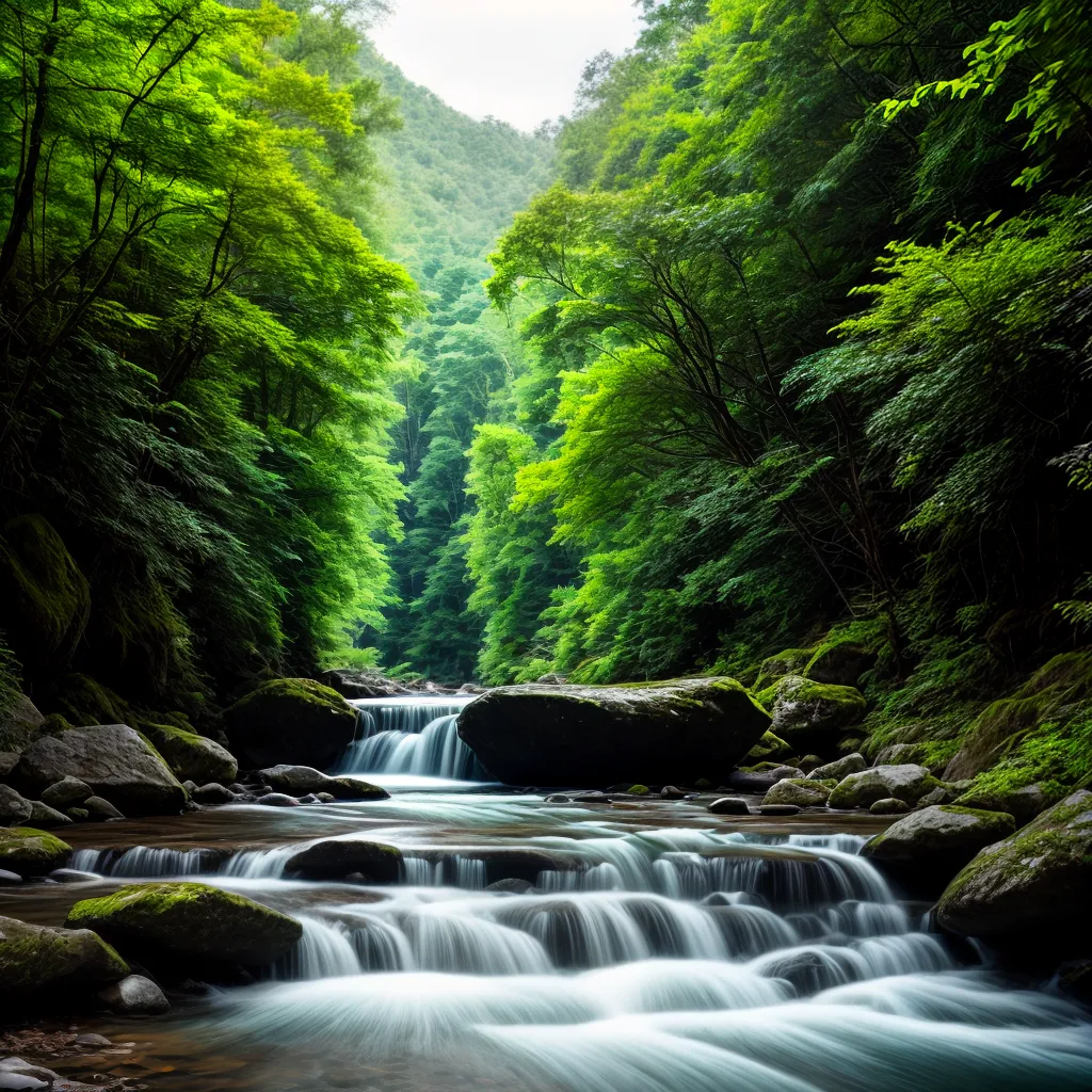 Fotos floresta rio trilha turismo sustentavel