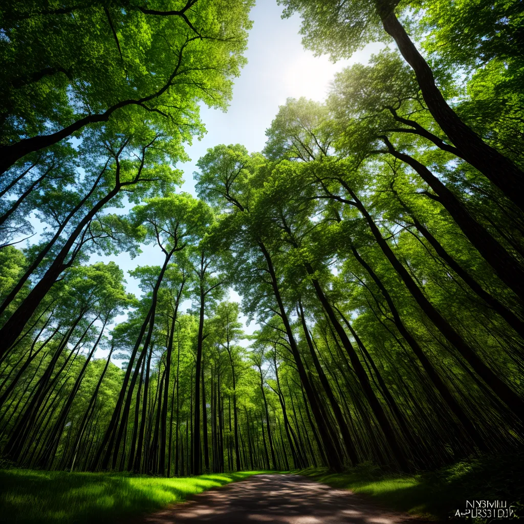Sonhos E Natureza: Qual O Significado De Sonhar Com Árvores? 2 Fotos floresta serena arvores altas natureza