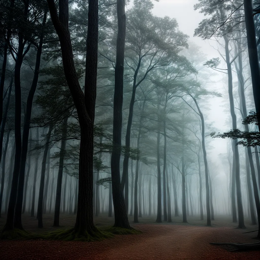 Sonhos sombrios: entenda o significado de tempestuosos pesadelos 2 Fotos floresta sombria misteriosa pesadelo