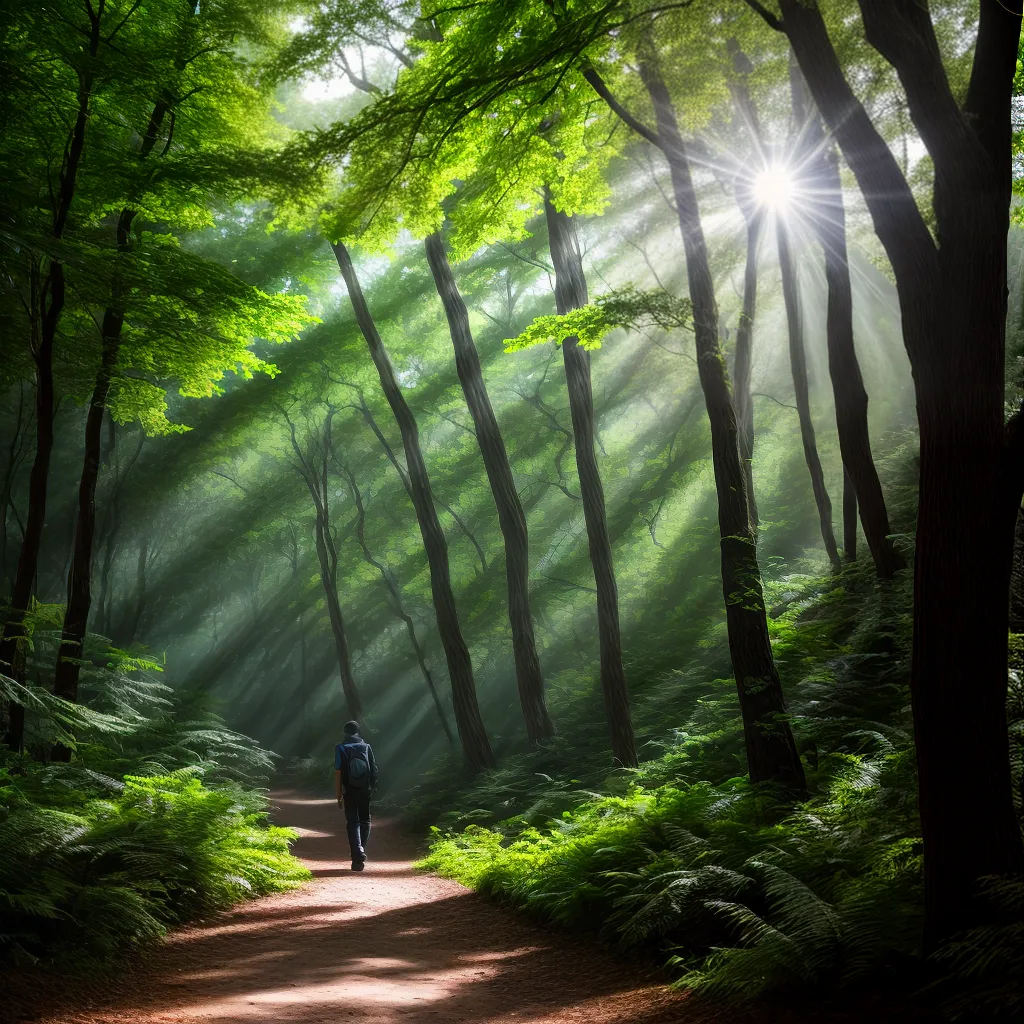 Desvendando a Espessura dos Sonhos: O Que Significa Sonhar com Mato 3 Fotos floresta sonhador raios sol