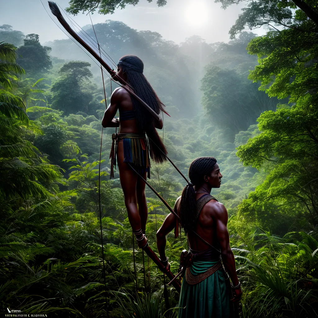 Desvendando o significado de sonhar com Tarimbé e Arco e Flecha 3 Fotos floresta tarimbe guia flecha