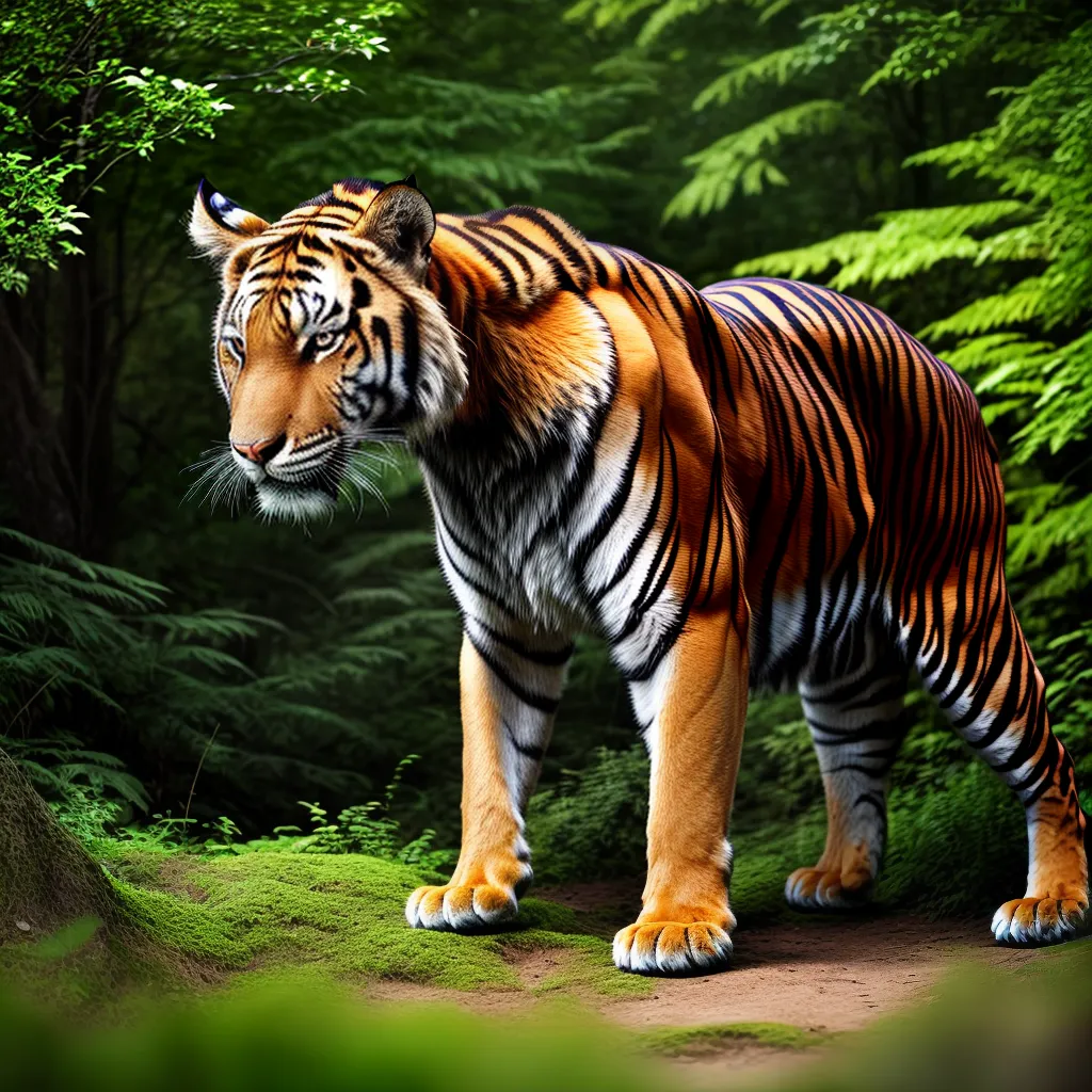 Desvendando os Enigmas do Subconsciente: Qual o Significado de Sonhar com a Natureza Selvagem 6 Fotos floresta tigre poder natural