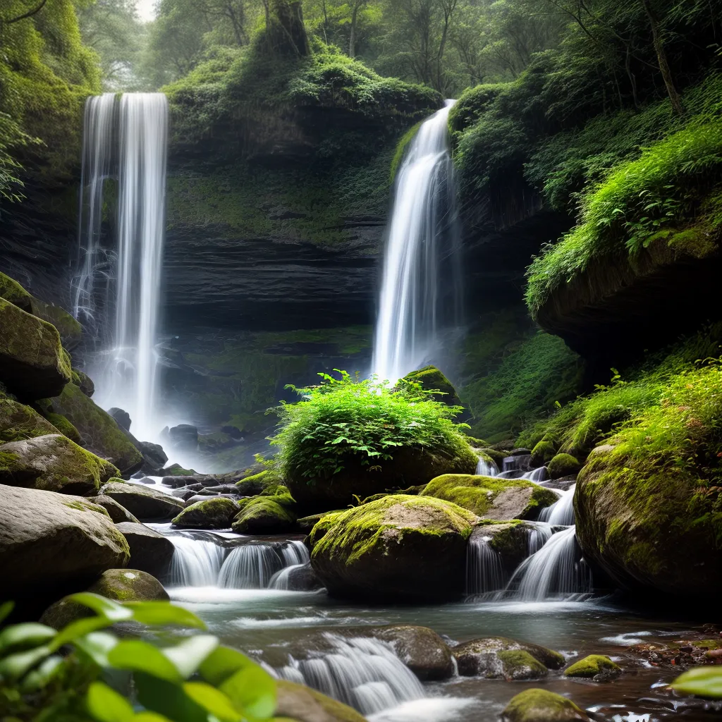 Fotos floresta trilha cachoeira broto crescer