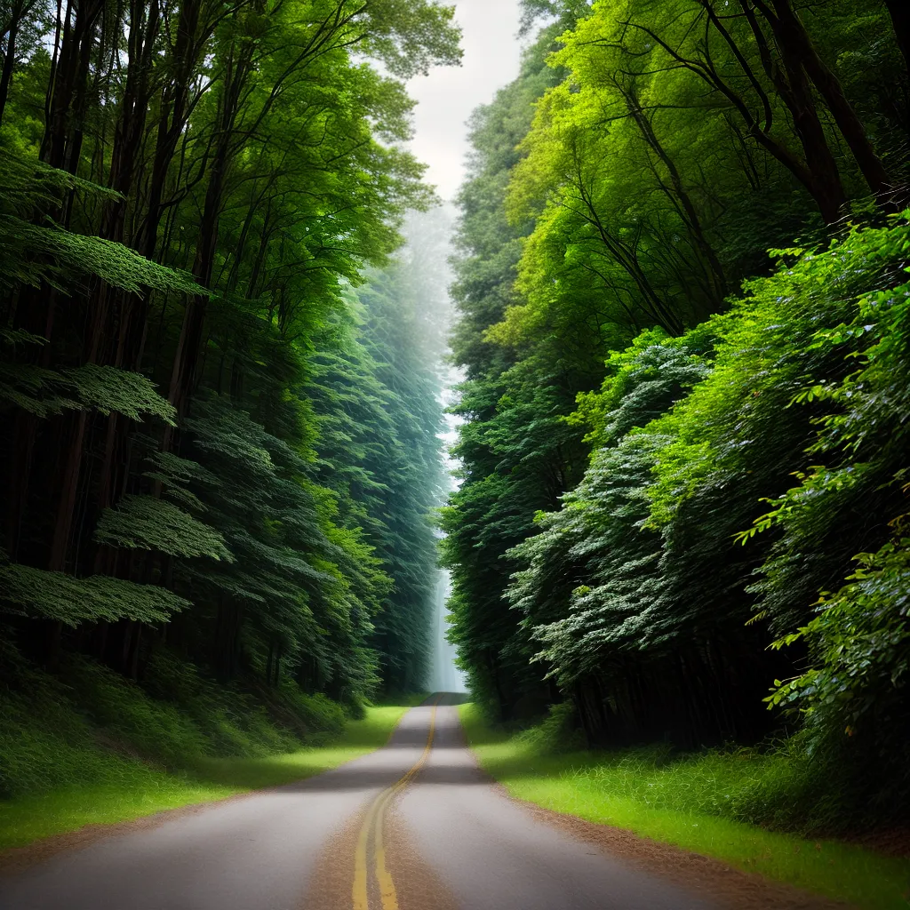 Encontrando o Caminho da Prosperidade: O significado de sonhar com Dinheiro e Natureza 6 Fotos floresta trilha prosperidade dinheiro
