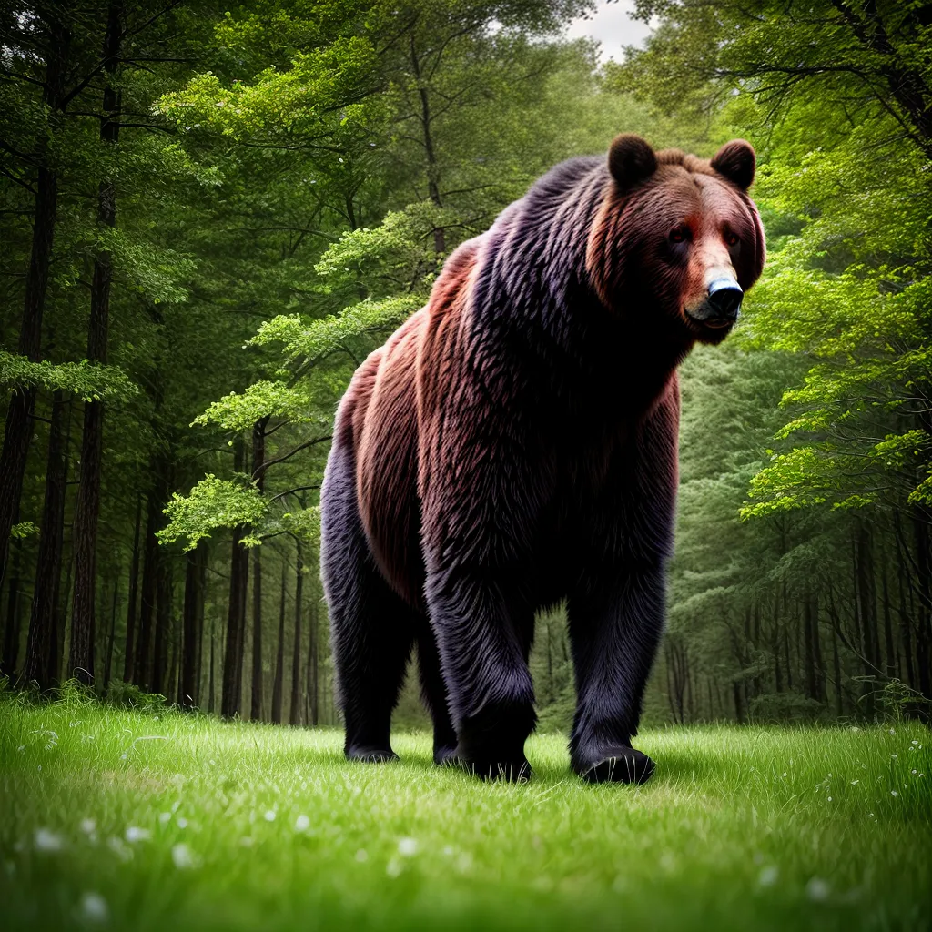 Fotos floresta urso usina