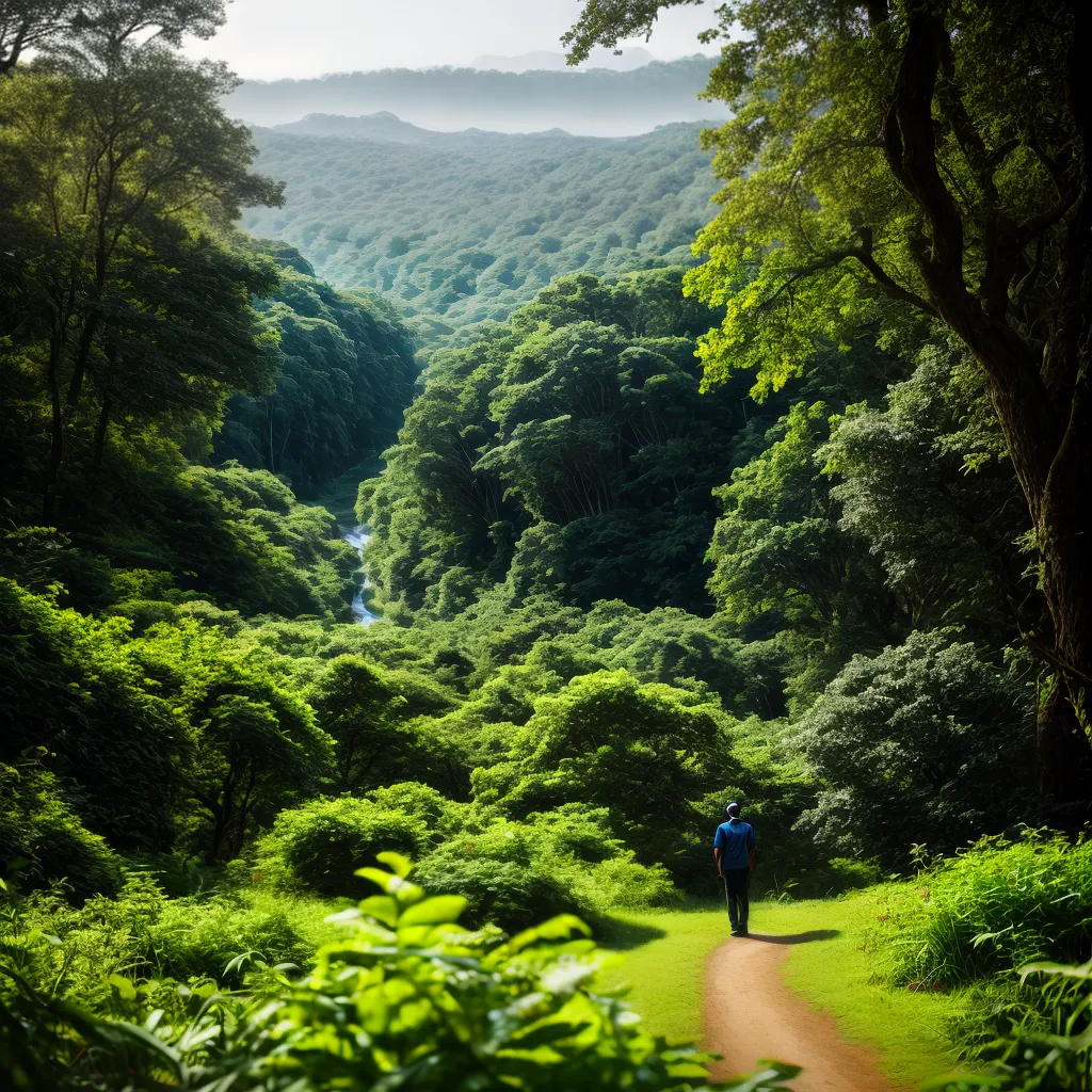 Imersão na Natureza: Entenda o Que Significa Sonhar com Animais, Terra e Ecoturismo 6 Fotos floresta verde animais ecoturismo