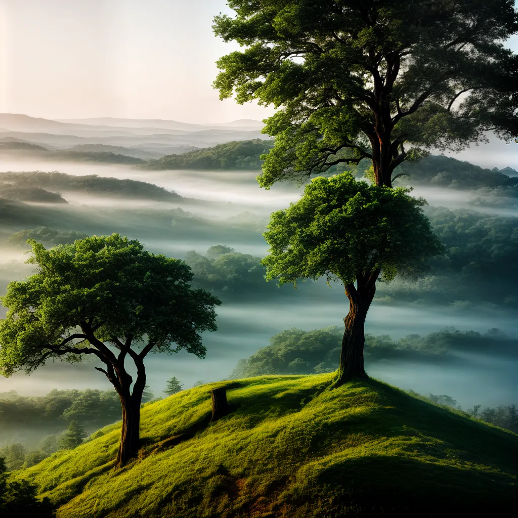 Planta e Árvore: Interpretações de Sonhos Verdes 6 Fotos floresta verde arvore solitaria crescimento