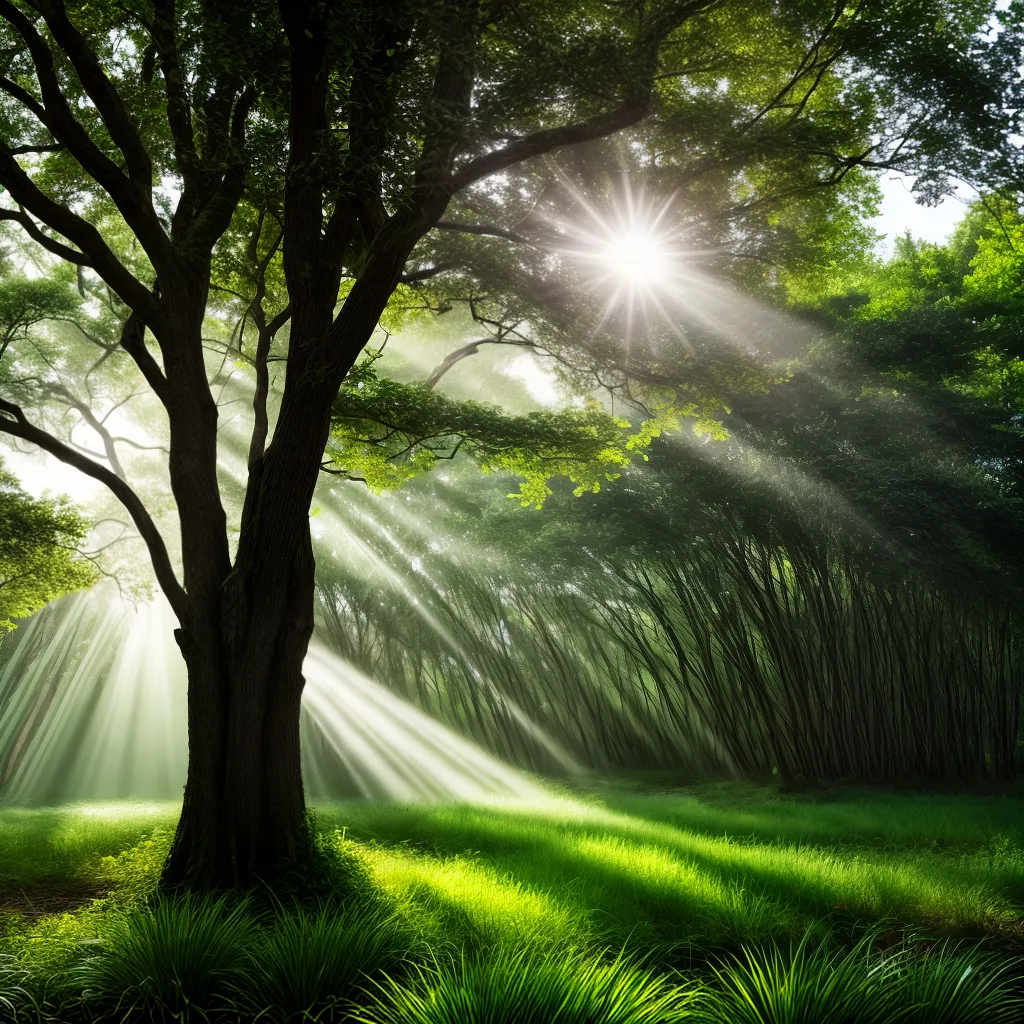 Flora: O Que Significa Sonhar com Plantas e Vegetação? 5 Fotos floresta verde luz sol abundancia