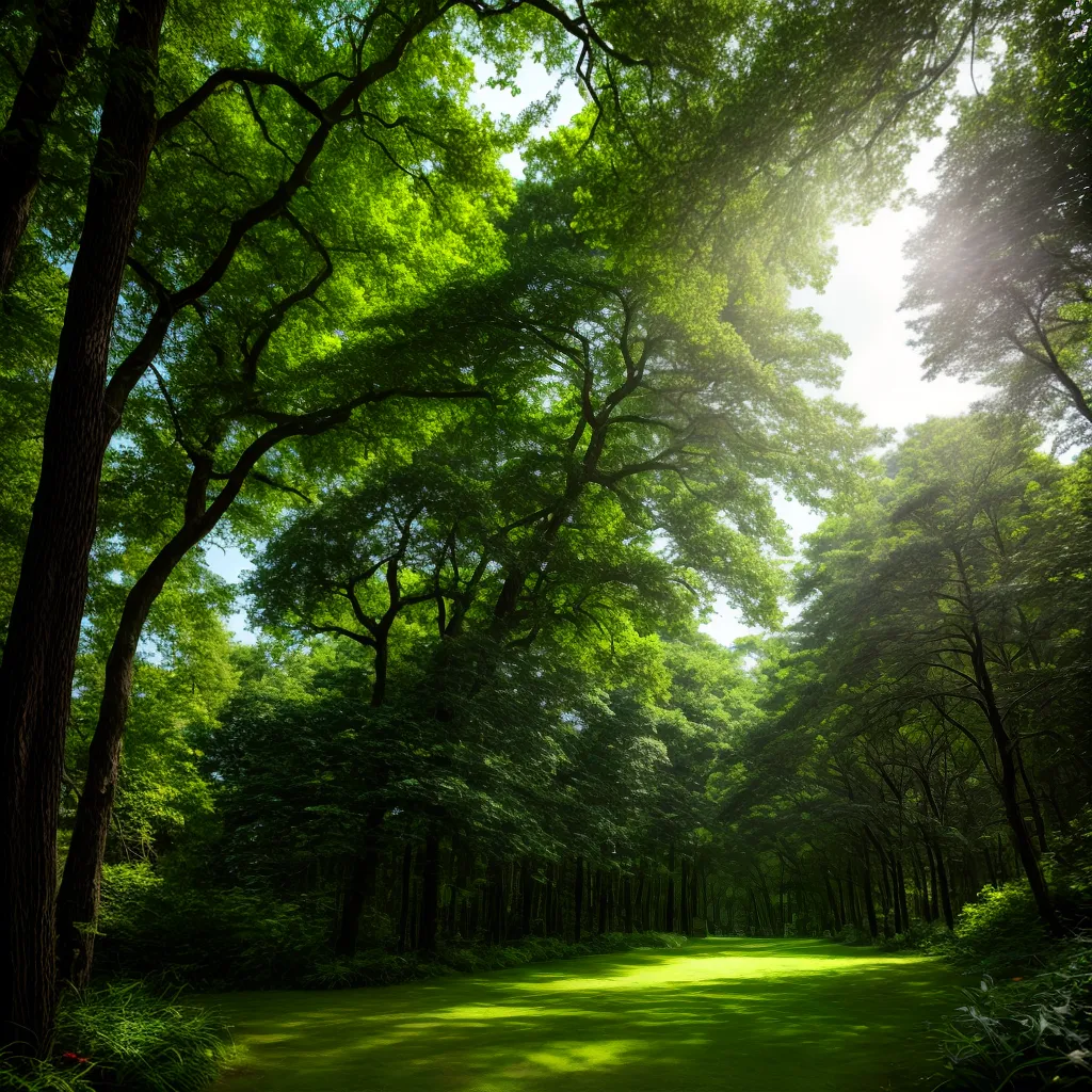 Significado de sonhar com Plantas: O que a natureza quer dizer? 6 Fotos floresta verde paz natureza