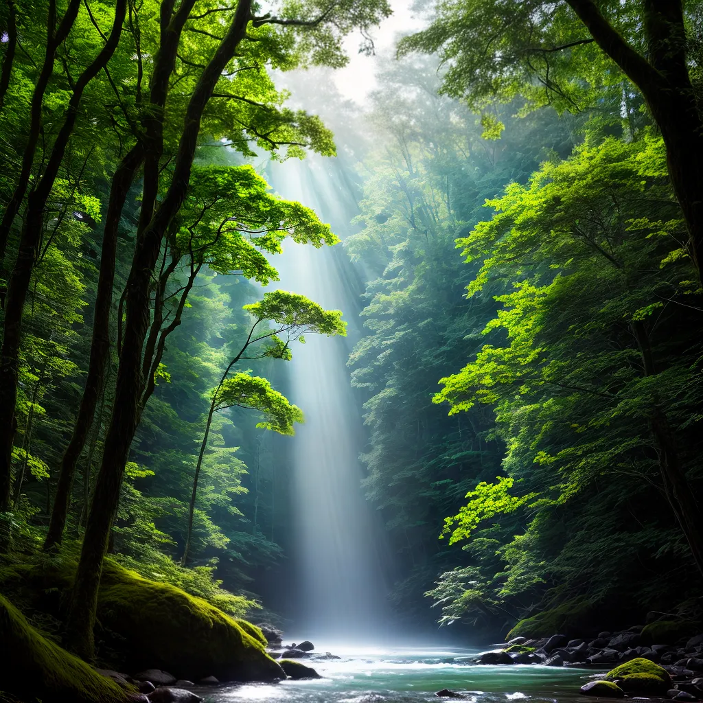 Mistérios do Sonho: Qual o Significado de Sonhar com Vegetação 2 Fotos floresta verde raios sol brook paz