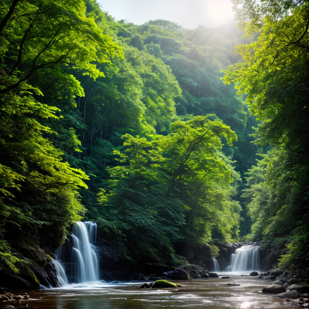 Significado de Sonhar com Natureza e Sustentabilidade 2 Fotos floresta verde riacho sustentabilidade