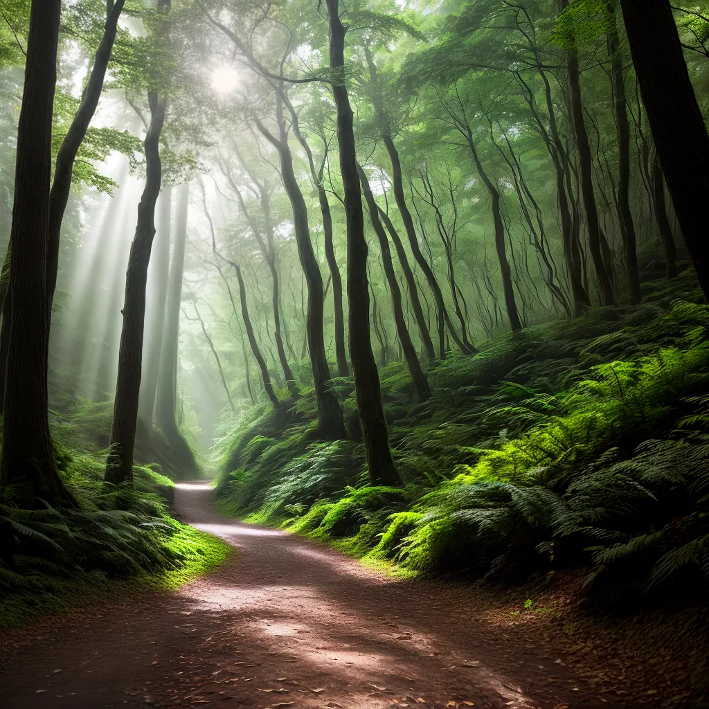 Sonhar com Florestas: Descubra o que isso Significa! 6 Fotos floresta verde trilha misterio