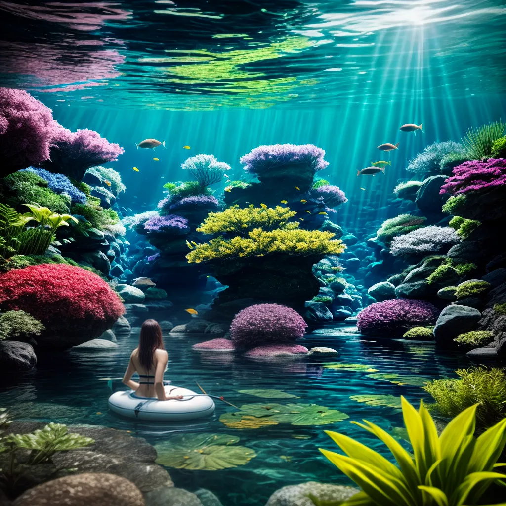 Fotos flutuacao sonhos aquaticos subconsciente