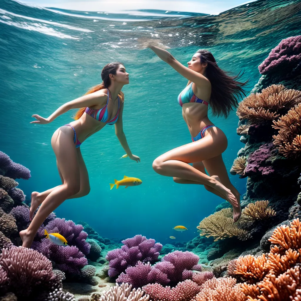 Interpretação dos Sonhos: Nado e Pertencimento às Águas 2 Fotos flutuando agua clara peixes coral
