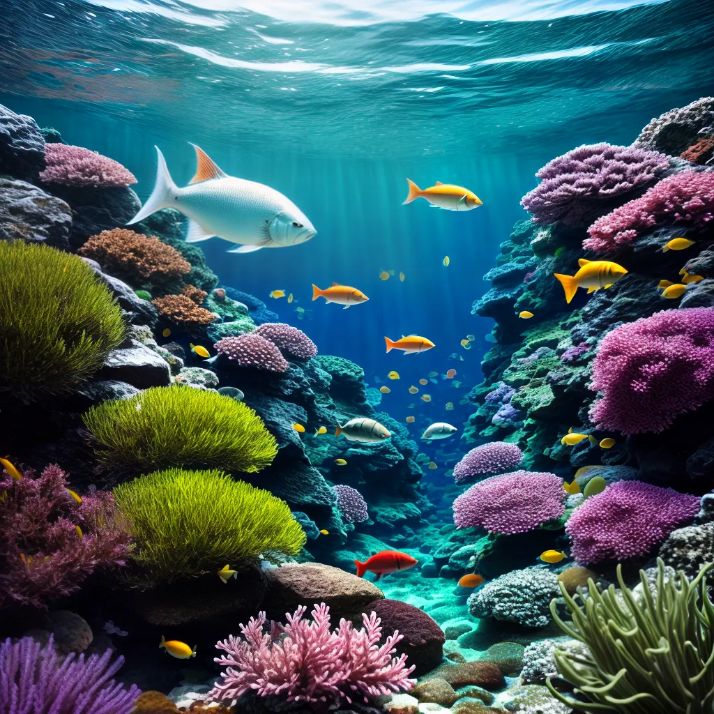 Desvendando o Significado dos Sonhos com Água e Animais Aquáticos 2 Fotos flutuando agua serenidade peixes 1