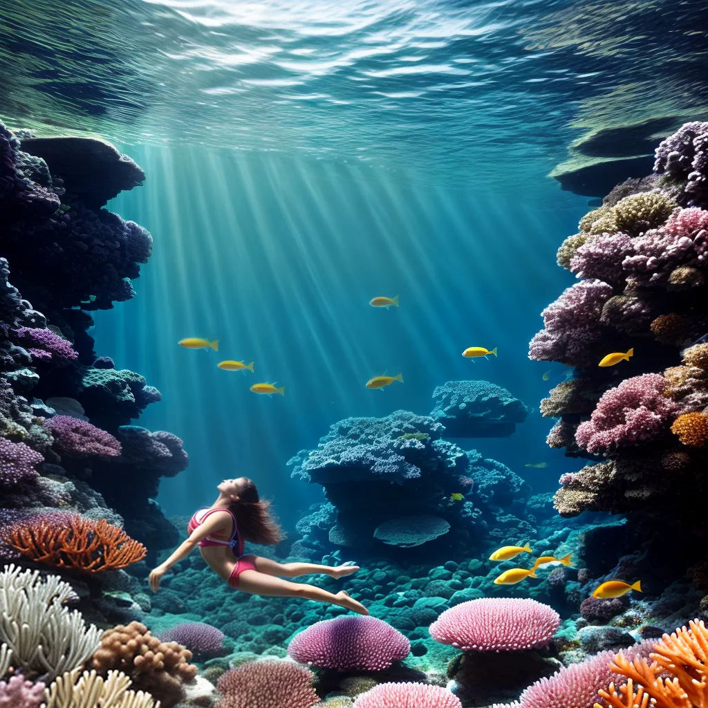 Fotos flutuando oceano sonhos aquaticos