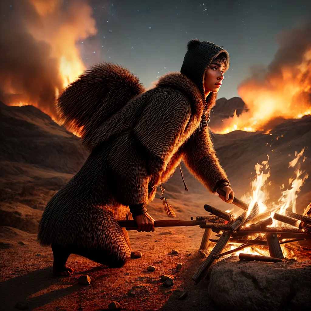 História e Cultura: Conheça as Raízes da Humanidade 6 Fotos fogo estrelas ancestral civilizacao