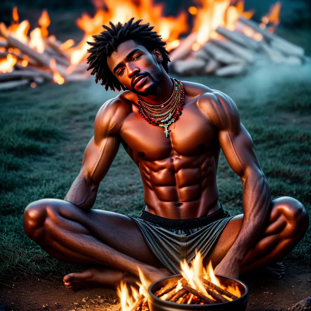 Dendê, Fogo e Energia Vital: A Interpretação dos Sonhos. 5 Fotos fogo meditacao dende arvores sonhos