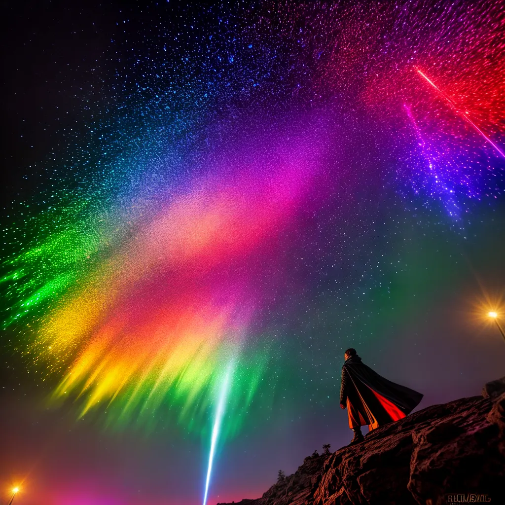 Mensagens Ocultas no Mundo dos Sonhos: O que significa sonhar com Luzes e Cores? 4 Fotos fogos artificio cores sonho
