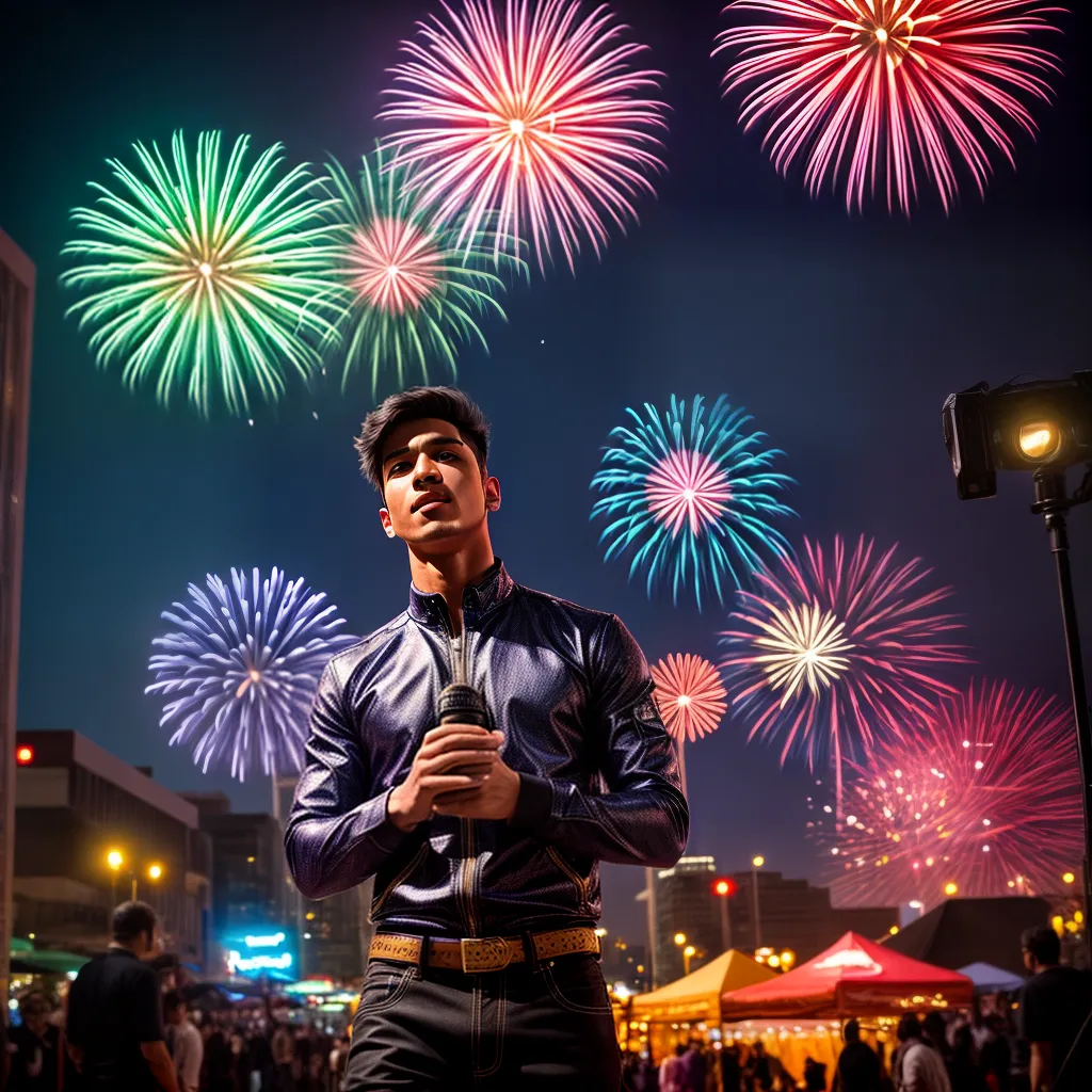 Pincelada de interpretação: O que significa sonhar com fogos? 4 Fotos fogos celebracao noite alegria