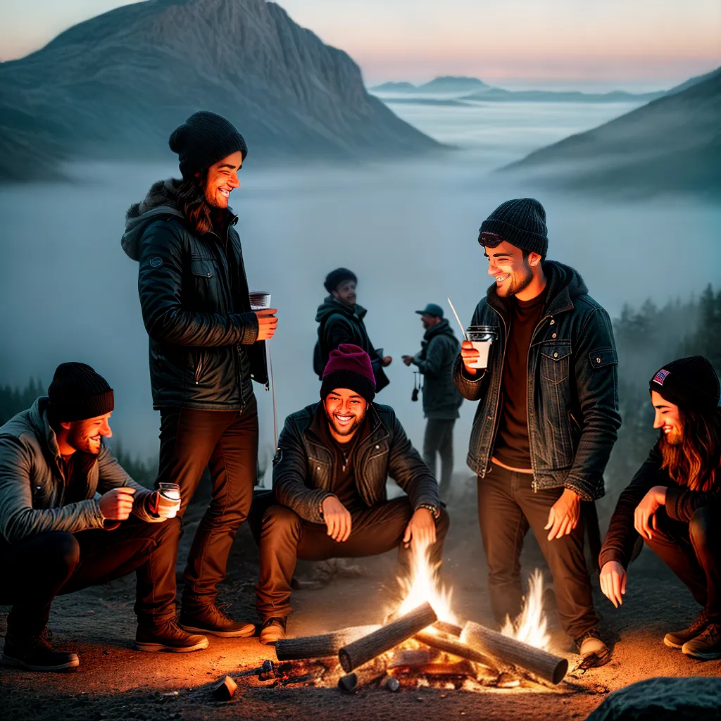 Comunidade em Sonhos: O que o Sonho Pode Estar Revelando sobre sua Vida Social 6 Fotos fogueira amigos conexao sonhos