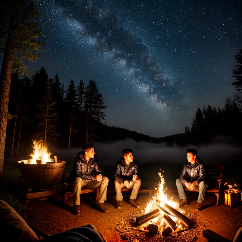 Fogueira e Sonhos: O que significa sonhar com fogueira? 2 Fotos fogueira amigos familia estrelas sonho