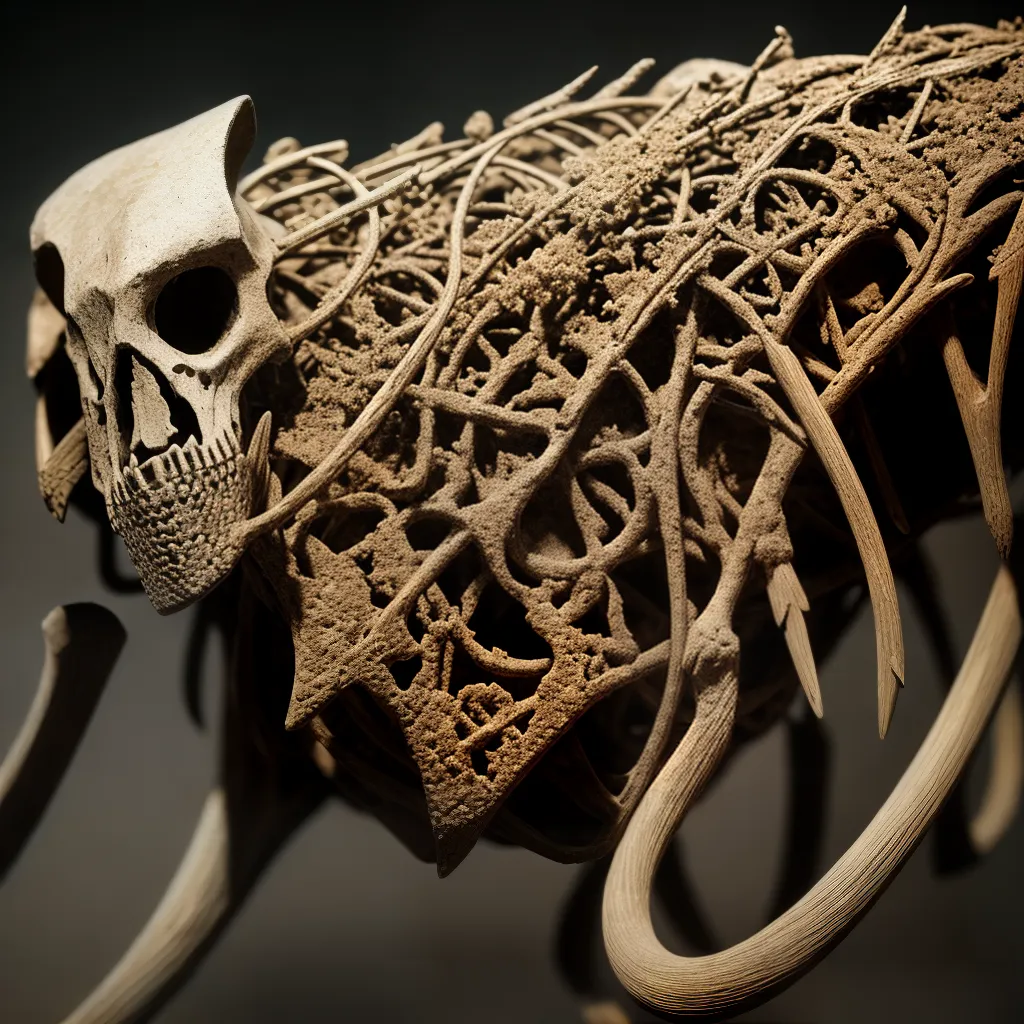 Arqueólogos dos Sonhos: Descubra o Significado de Sonhar com Fósseis. 4 Fotos fossil antigo museu poeira segredo