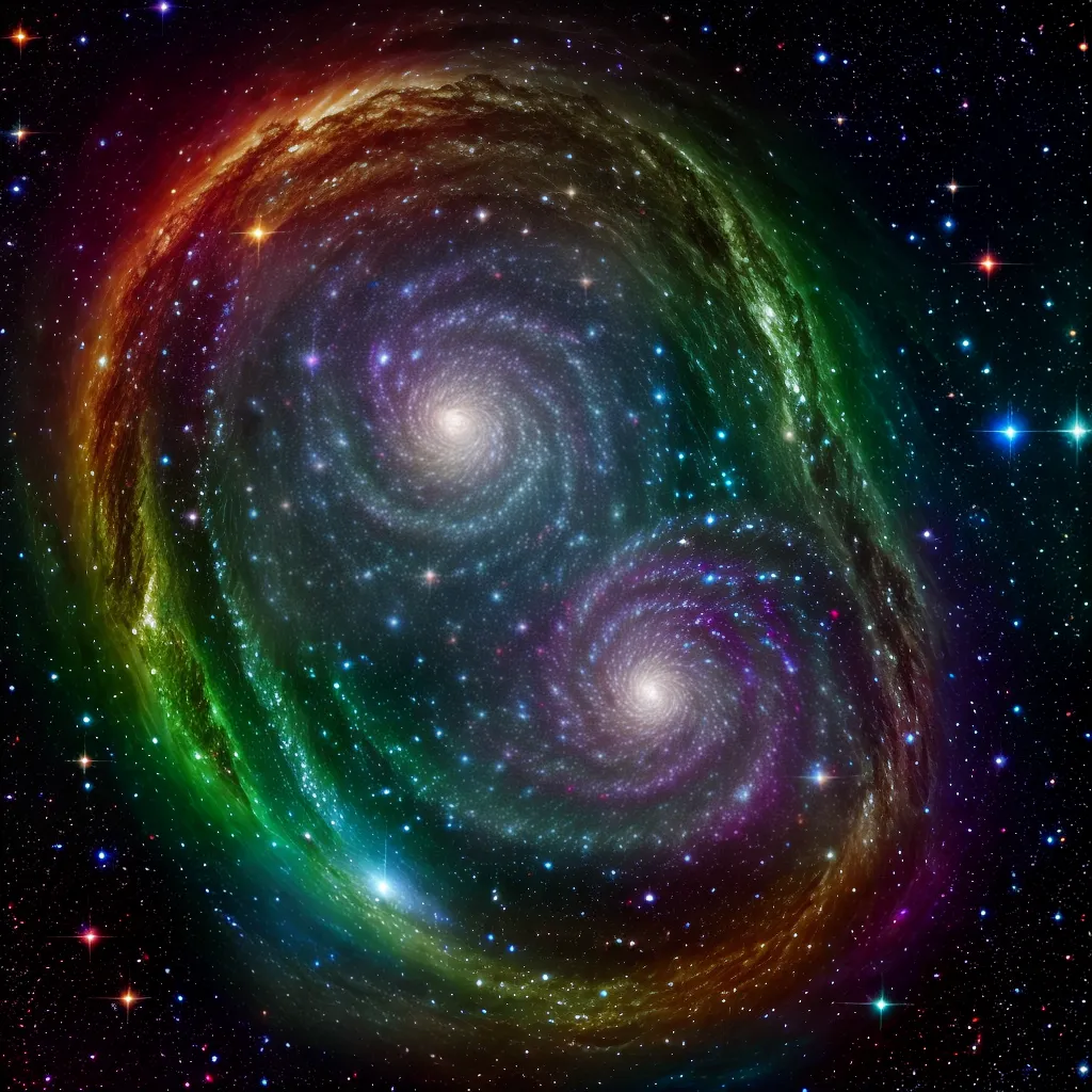 Fotos galaxia estrelas nebulosa misterio