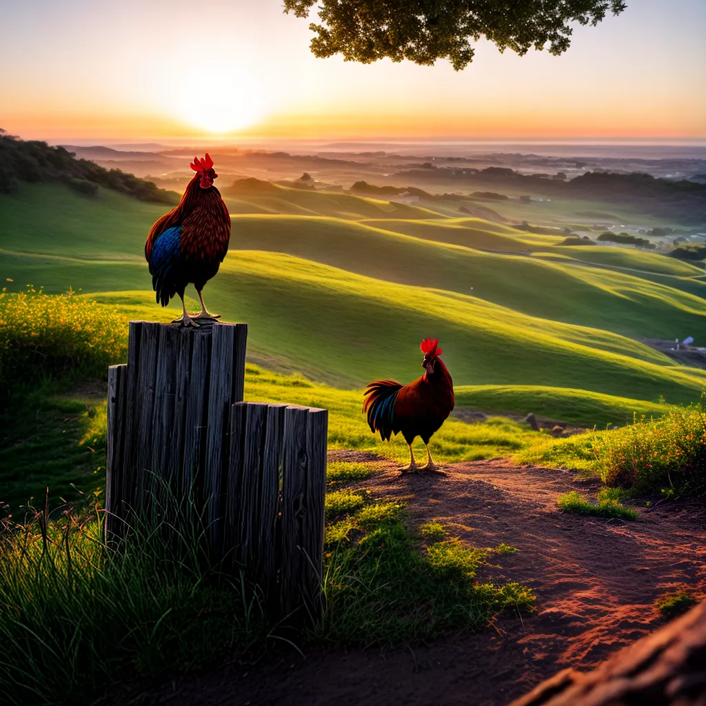 O Que Significa Sonhar com uma Ave que Cacarejou ao Amanhecer? 4 Fotos galo amanhecer mudanca objetivos