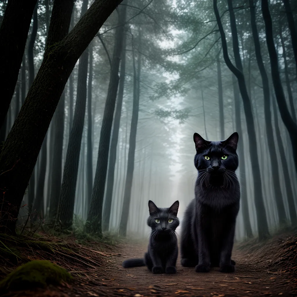 Fotos gato negro olhos brilhantes sonho