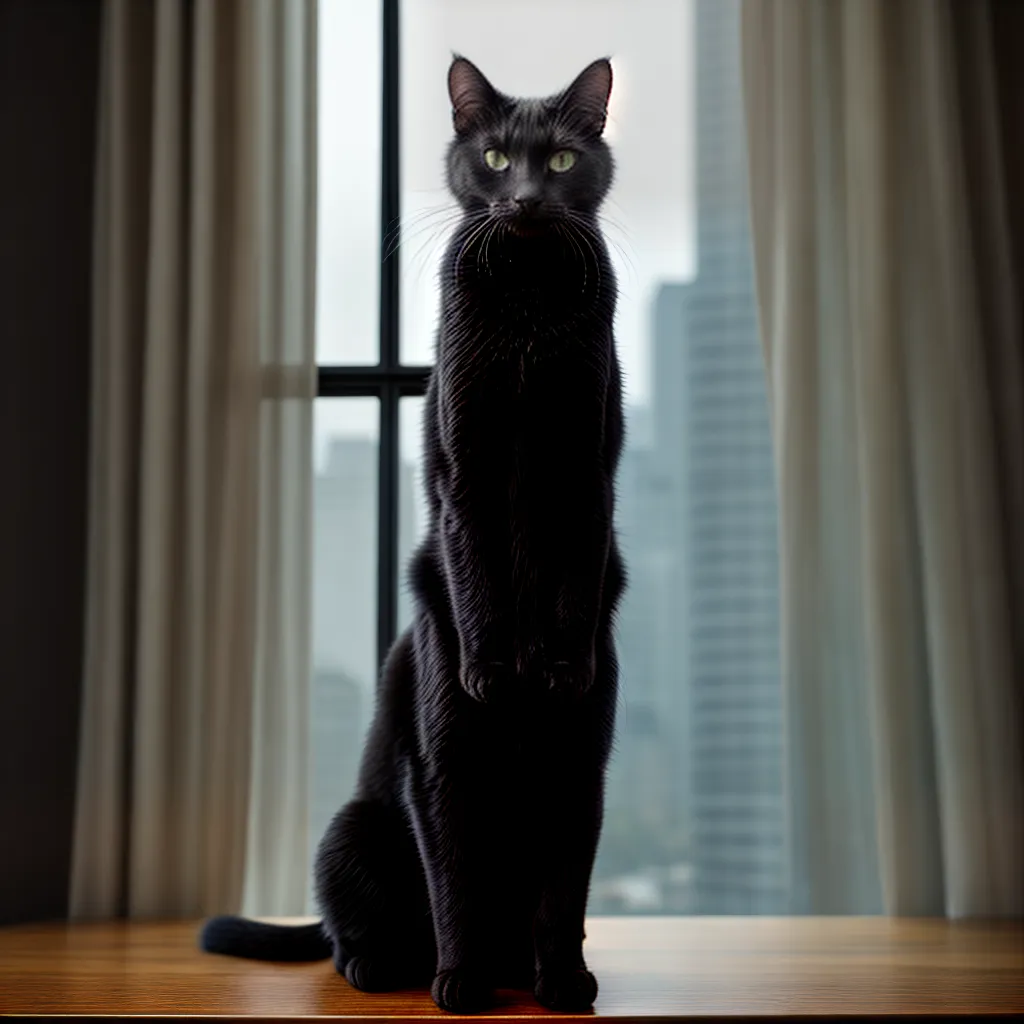 Fotos gato noturno olhosverdes misterio