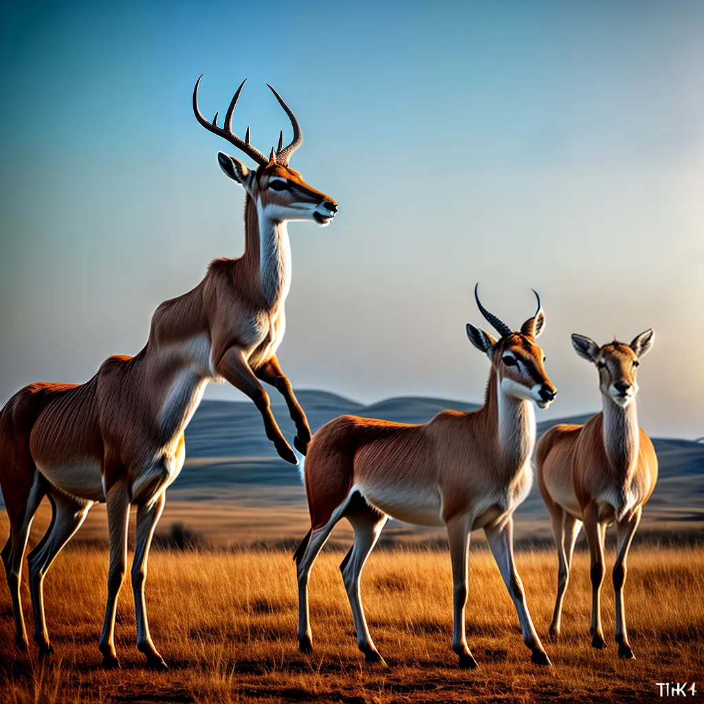 Depósito de Antílopes: Entenda o que Significa Sonhar com Gazelas 6 Fotos gazelas savana liberdade elegancia