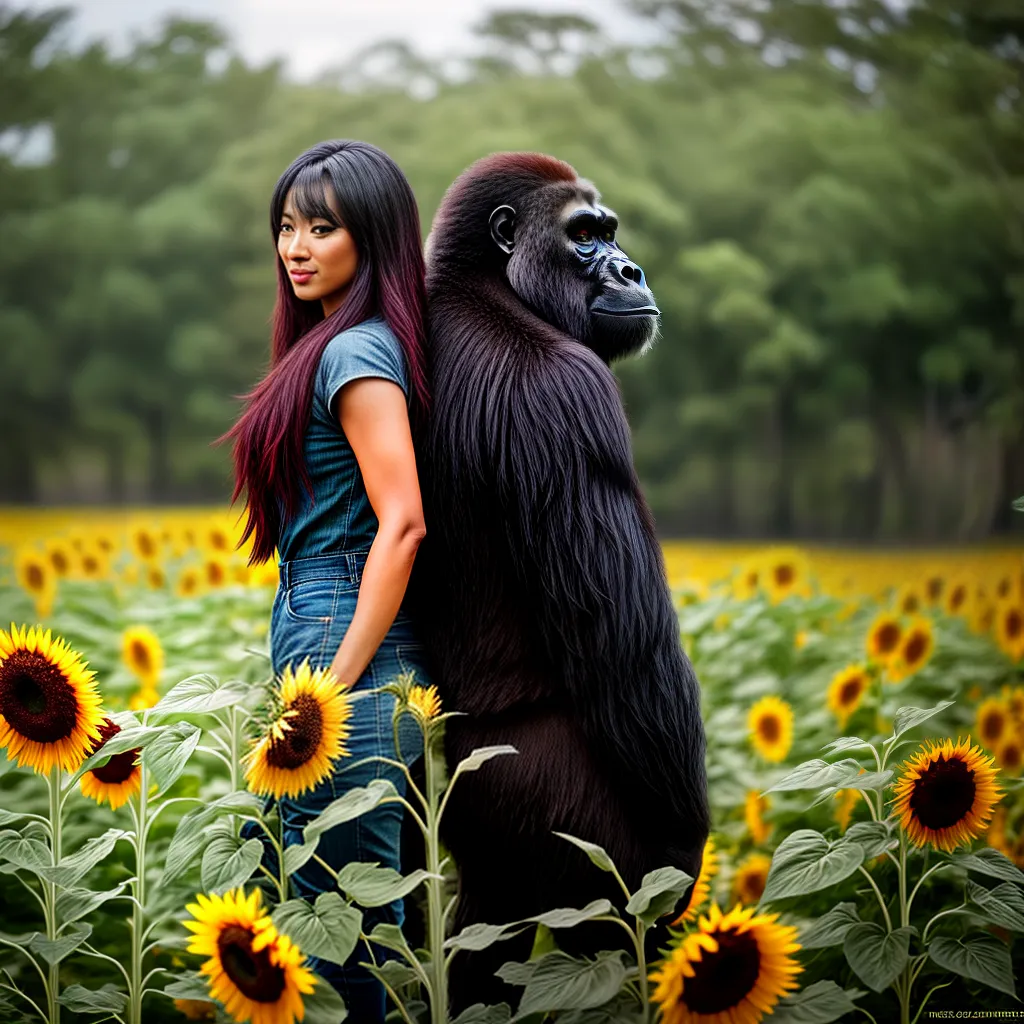 Desvendando o significado de sonhar com girassóis, gorilas e gaiolas 3 Fotos girassol gorila sonho cativeiro